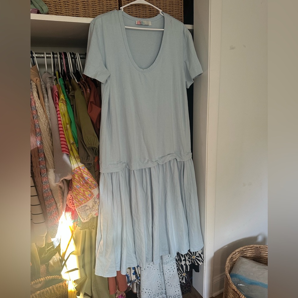 FP Beach Light Blue Dress NEW!